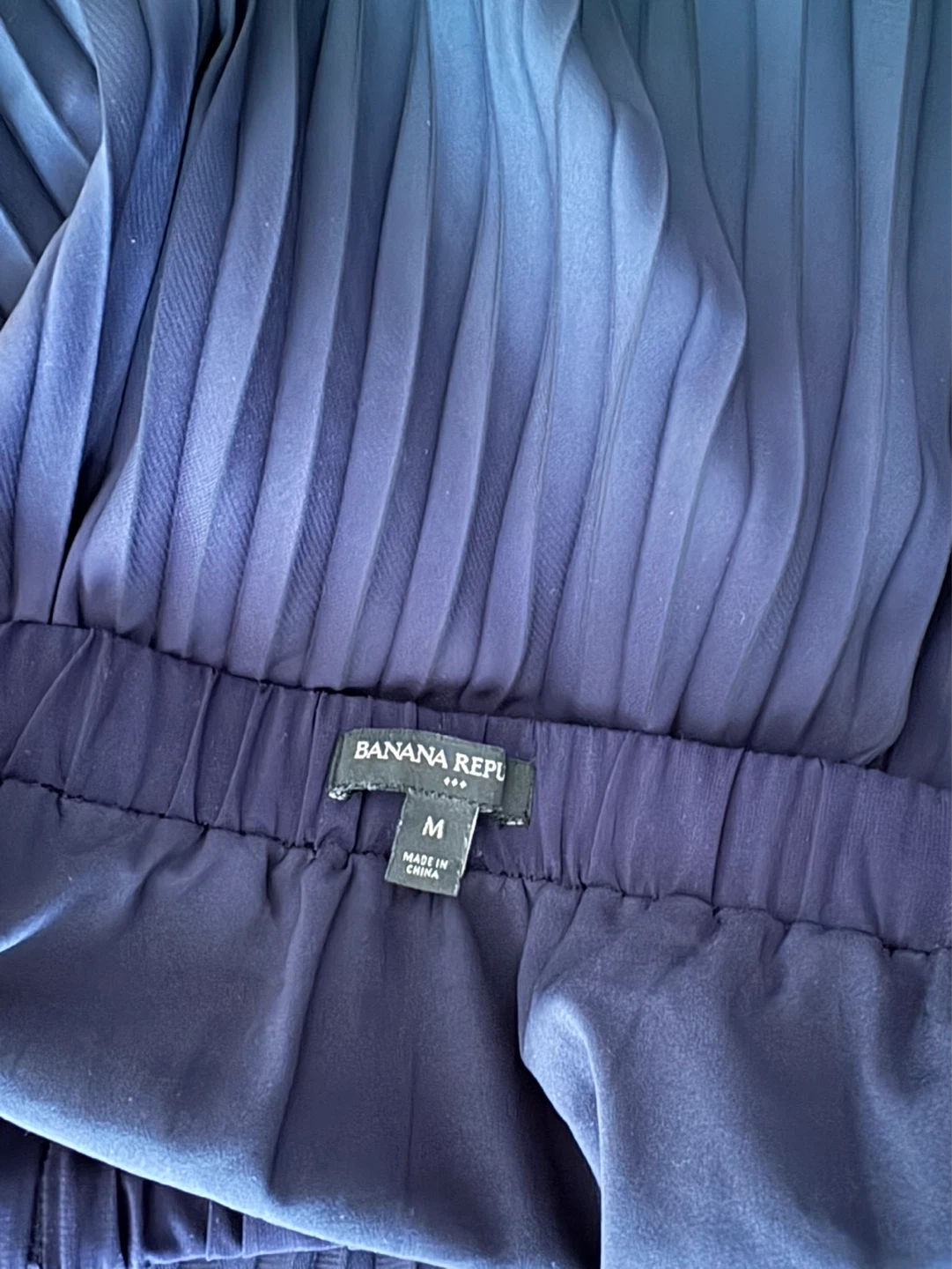 Banana Republic Pleated Ombre Skirt Size M - photo 2
