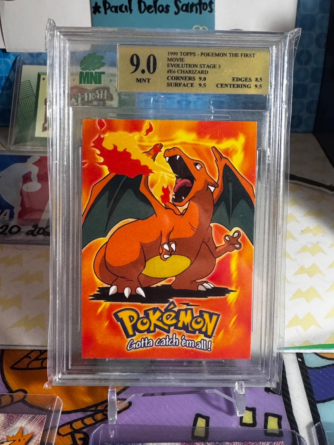 1999 Topps Pokemon The First Movie #06 Charizard Trading Card