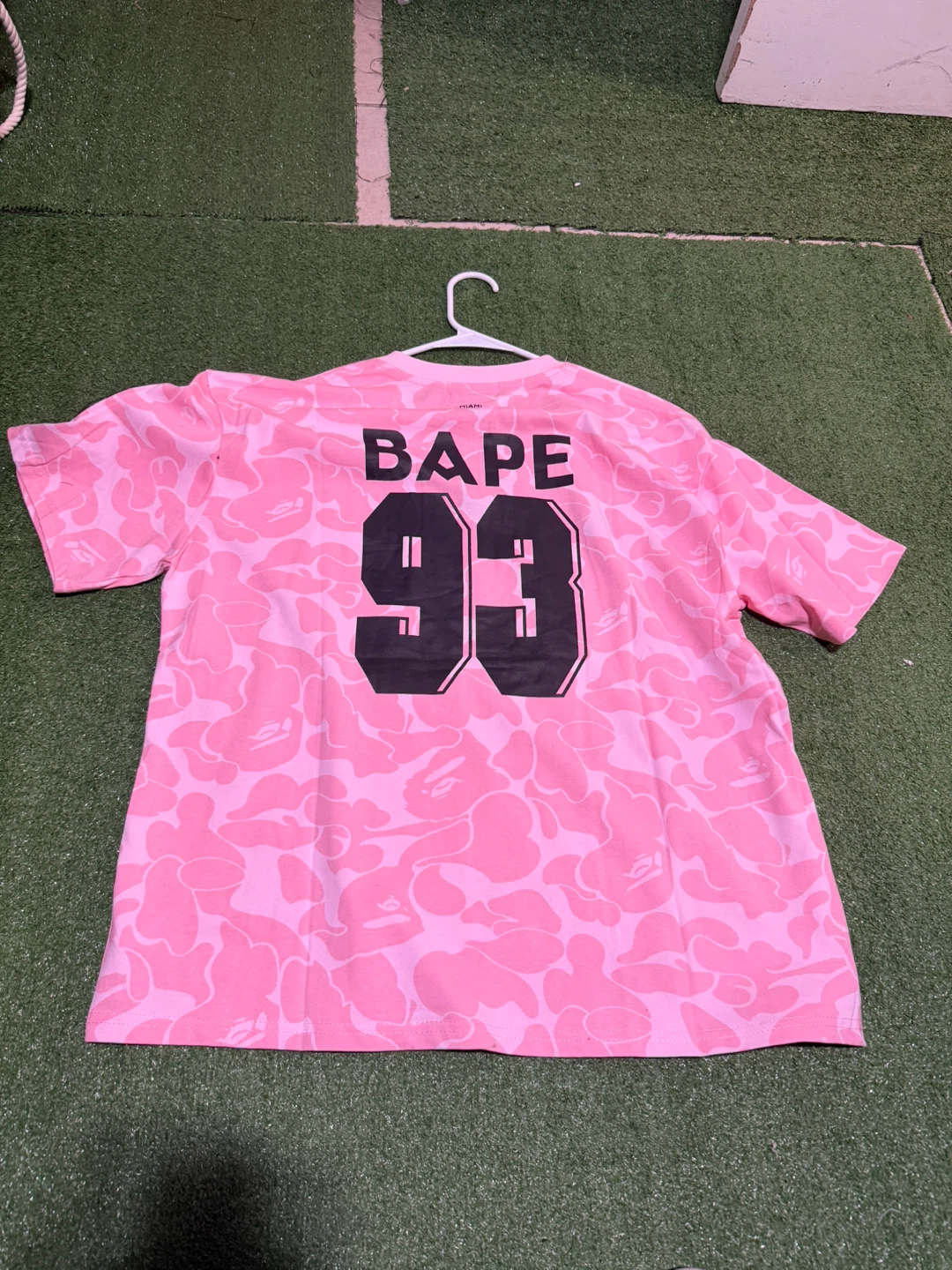 BAPE Miami Pink Camo Tee – Size L - photo 2