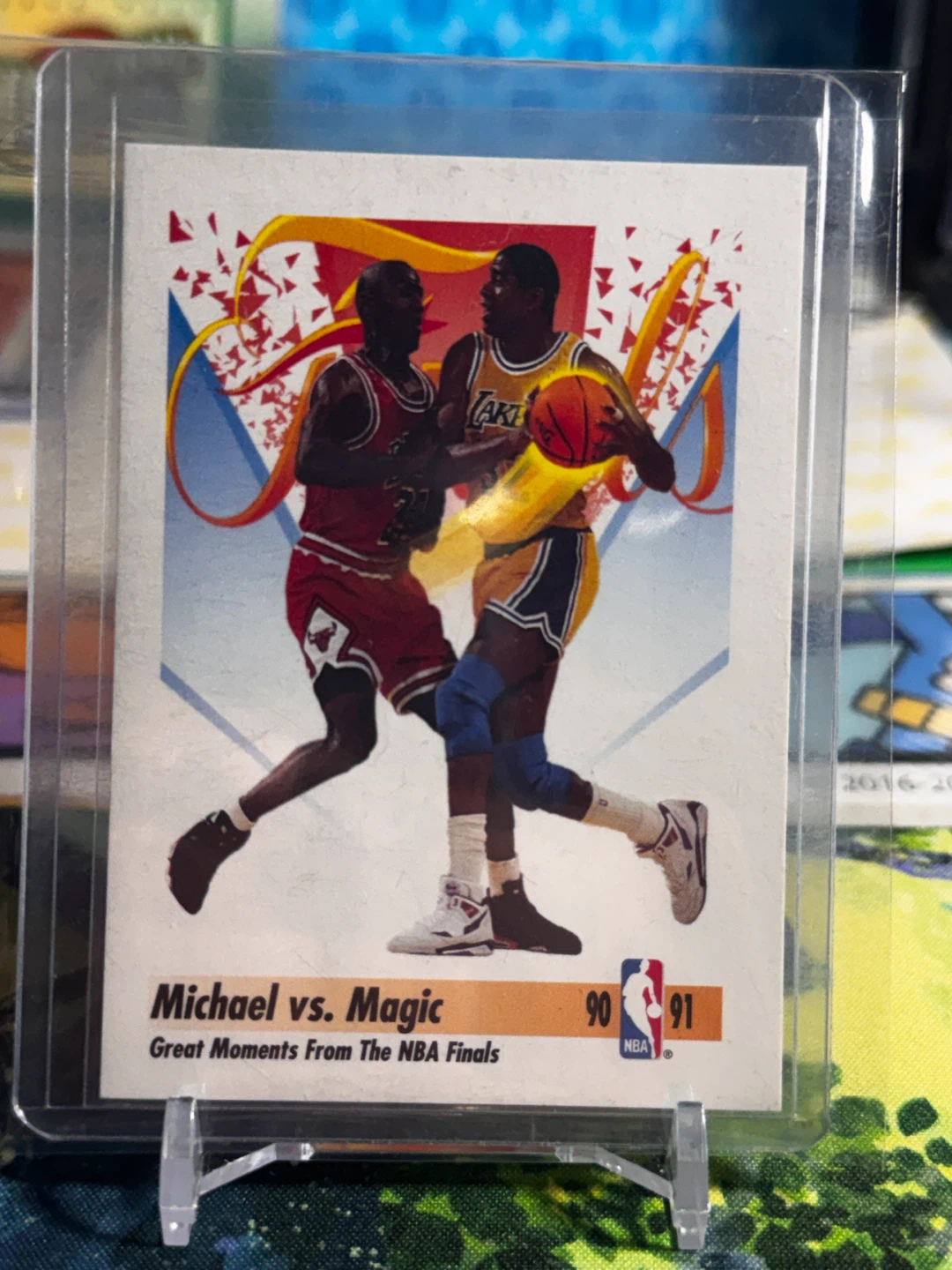 1991 Fleer Michael Jordan All-Star Team Trading Card - photo 3