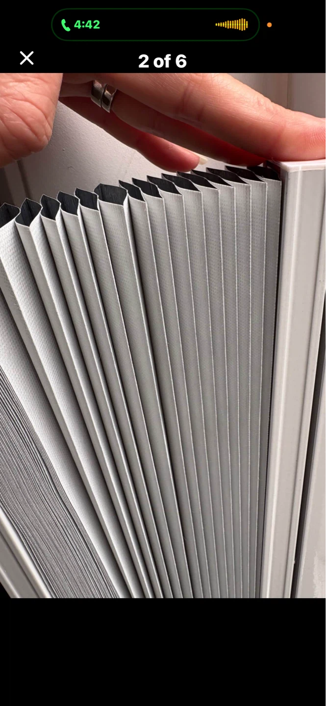 New 31 x 50” Cordless Honeycomb Blinds - photo 2