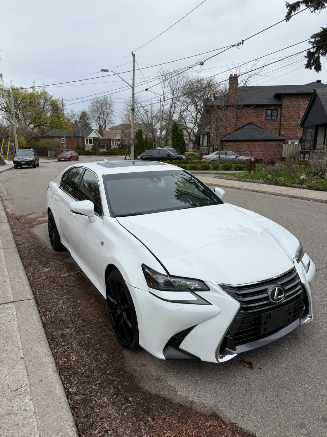 White Lexus GS 350 F Sport AWD Sedan