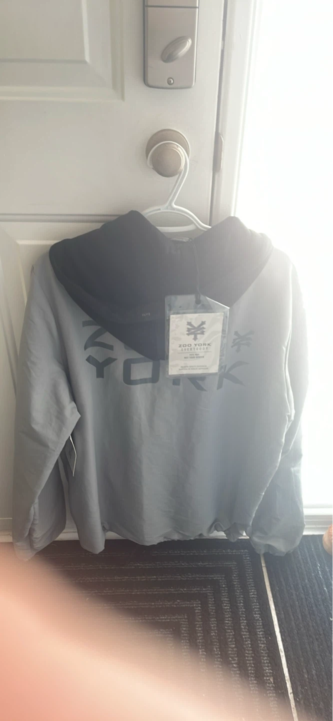 ZOO YORK Grey Jacket with Detachable Hood - photo 2
