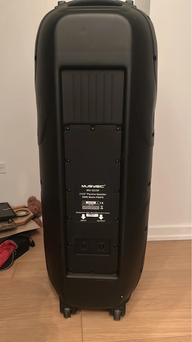 MUSYSIC MU-S215P Double 15" 2-Way Passive Loudspeaker - photo 5