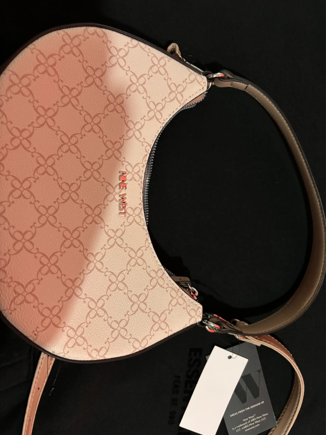 Nine West Pink Monogram Shoulder Bag - photo 5