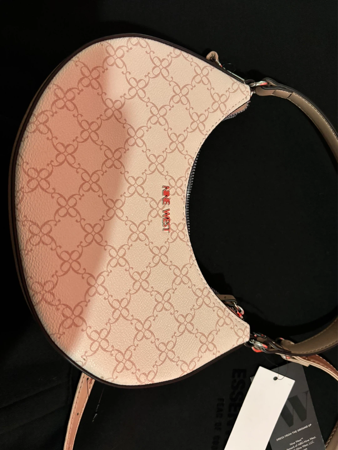 Nine West Pink Monogram Shoulder Bag - photo 3