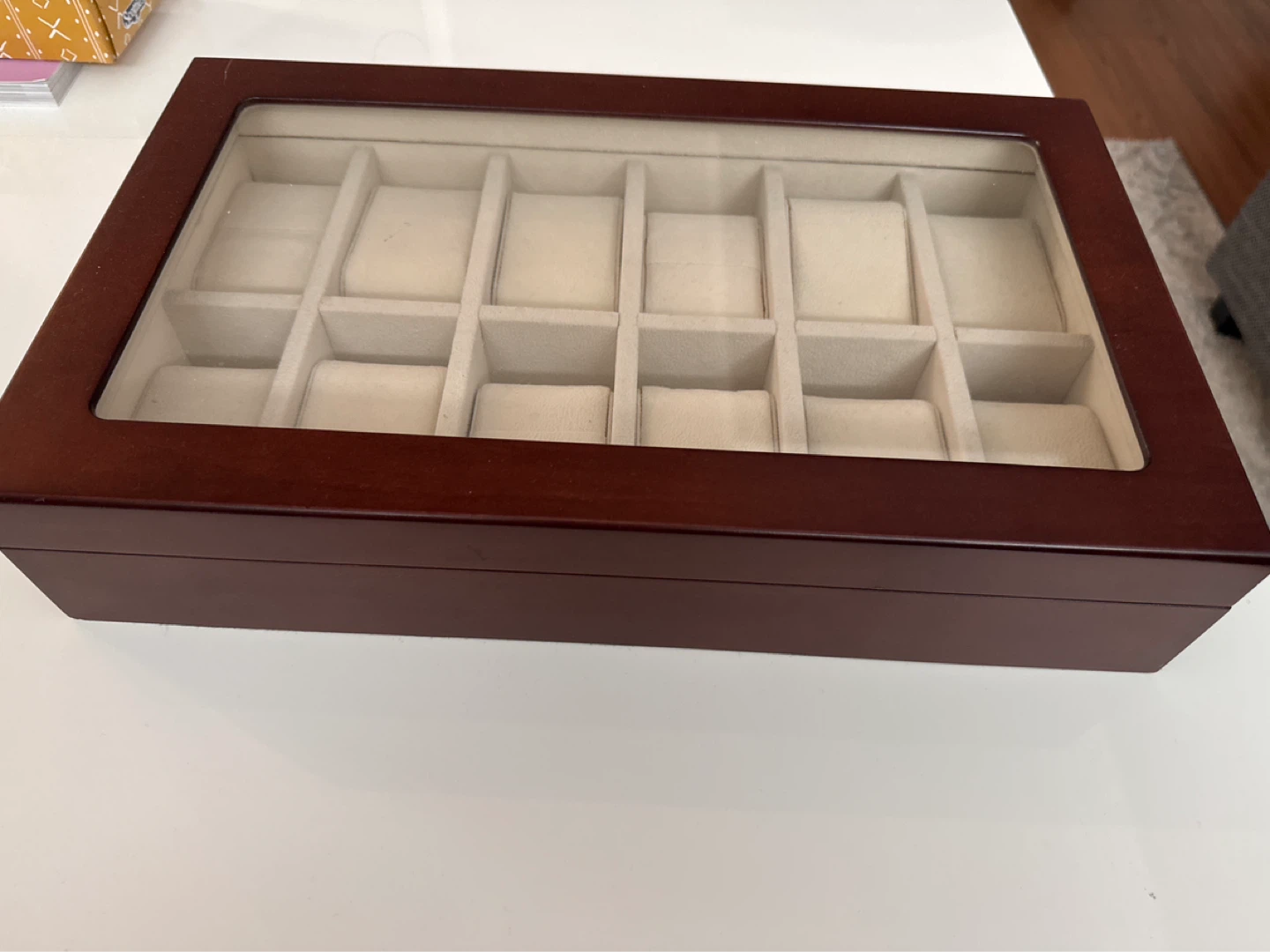 Wooden Watch Display Box Case - 12 Slot - photo 3