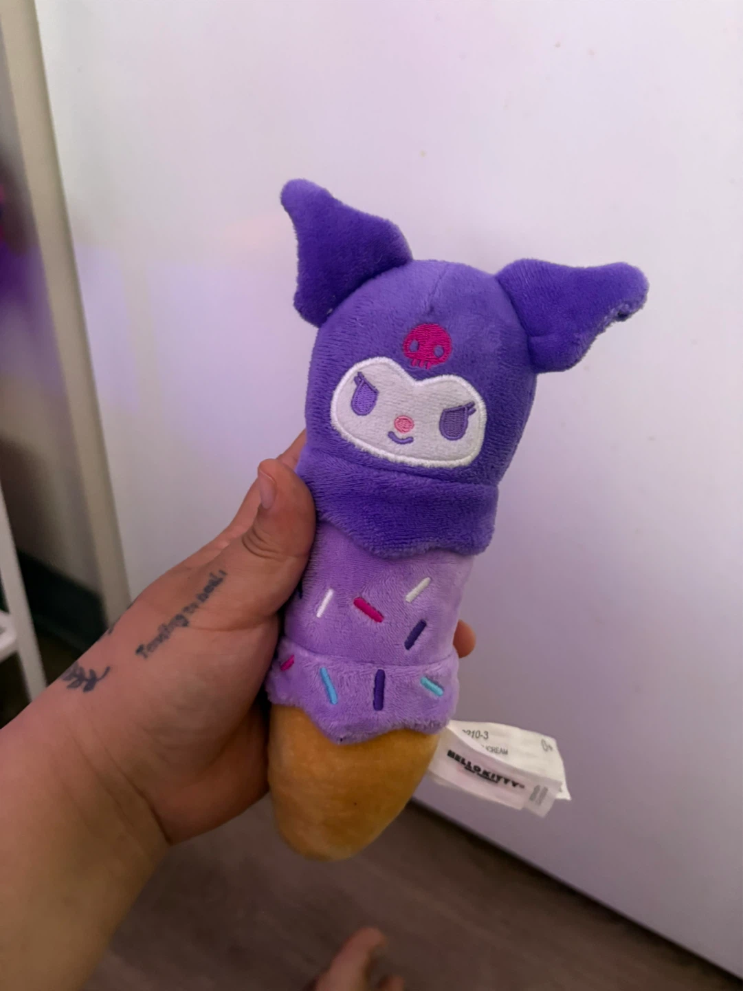 Hello Kitty Kuromi Ice Cream Plush Toy