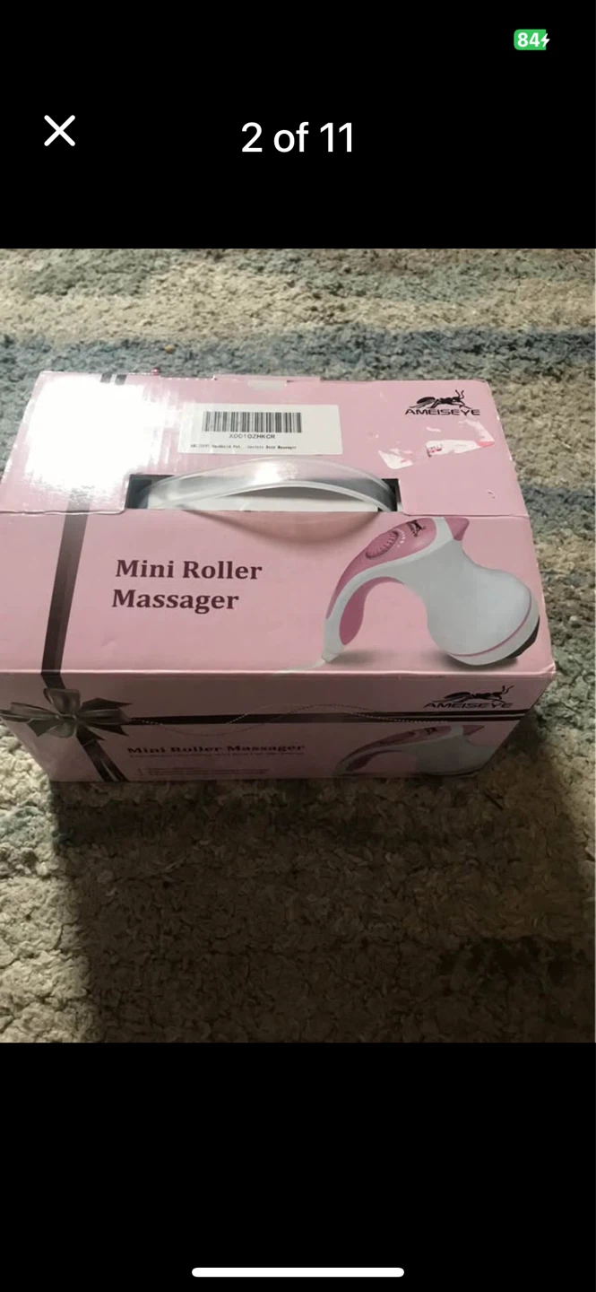 Handheld electric massager
