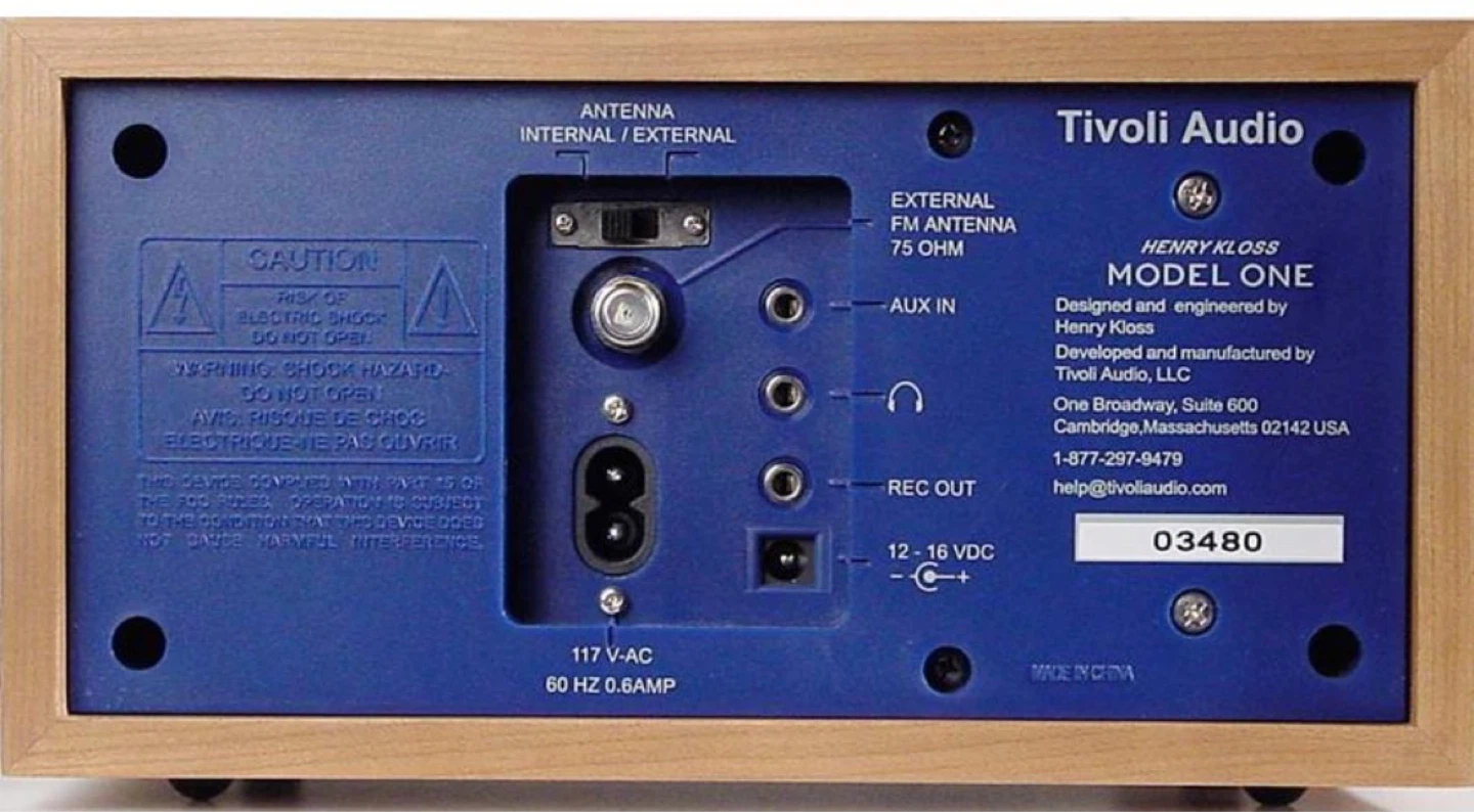 Tivoli Audio Model One AM/FM Radio - photo 3