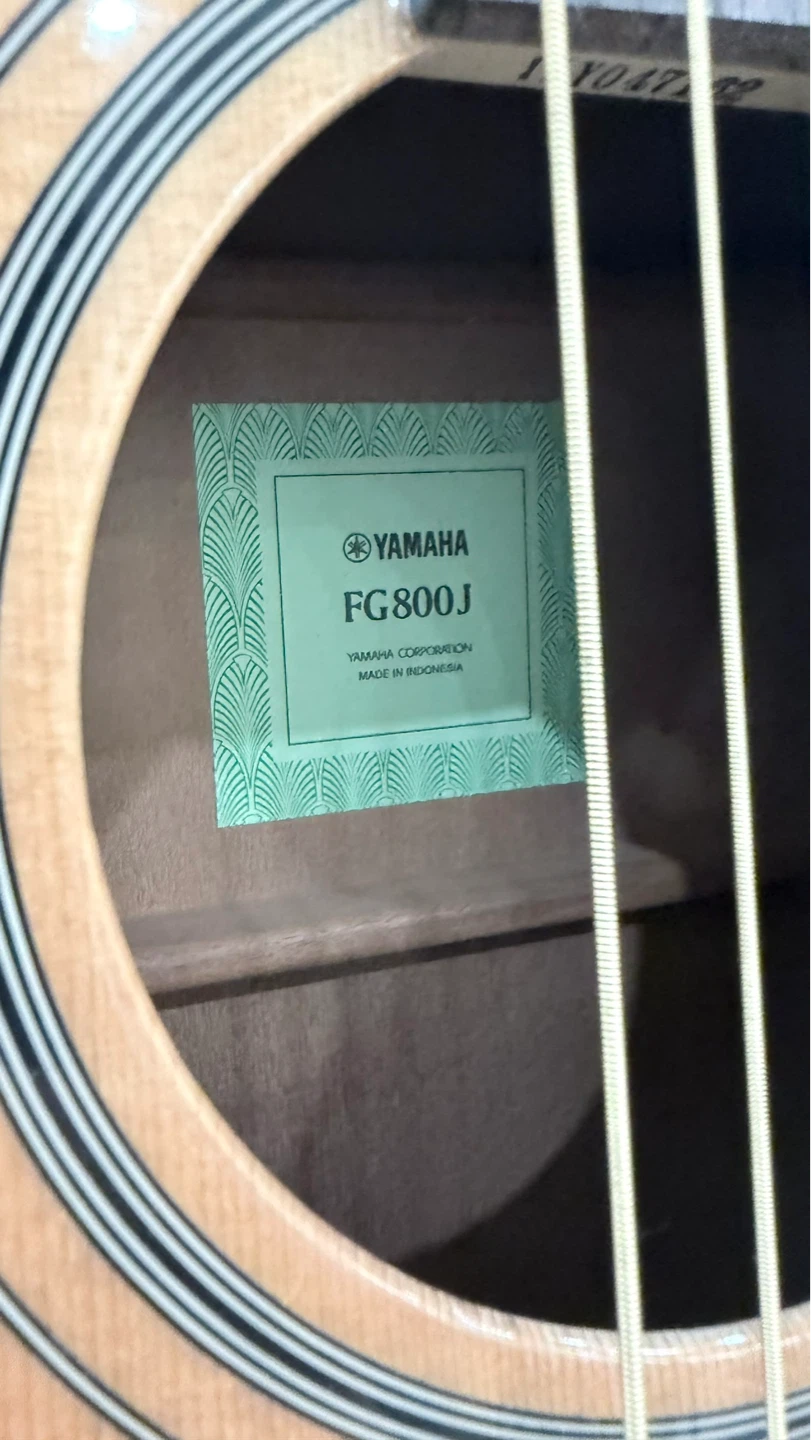 Yamaha FG800J Acoustic Guitar - photo 2