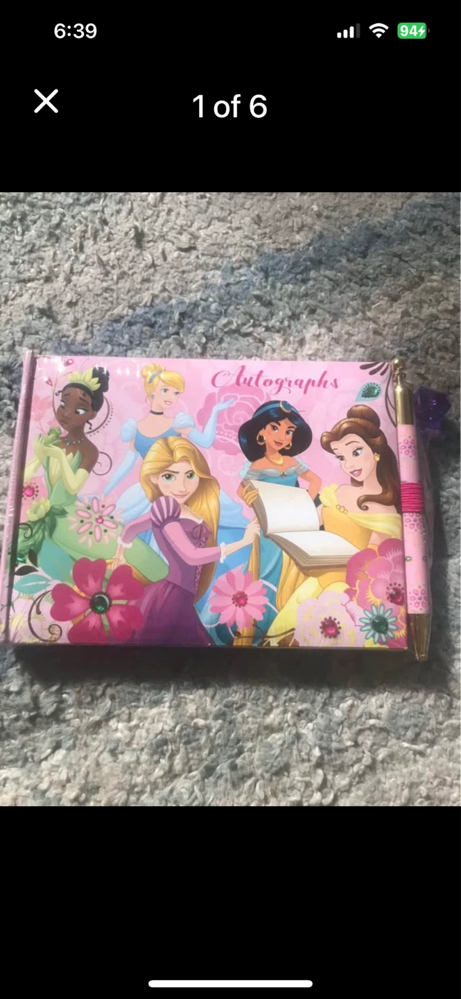 Disney autograph books