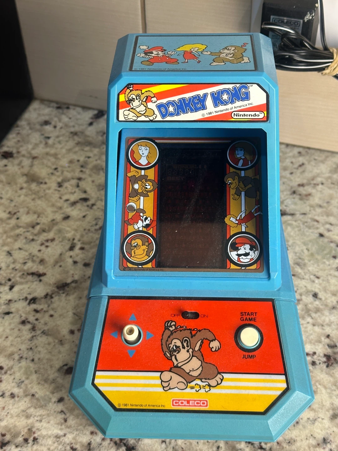 Coleco Donkey Kong Handheld Game