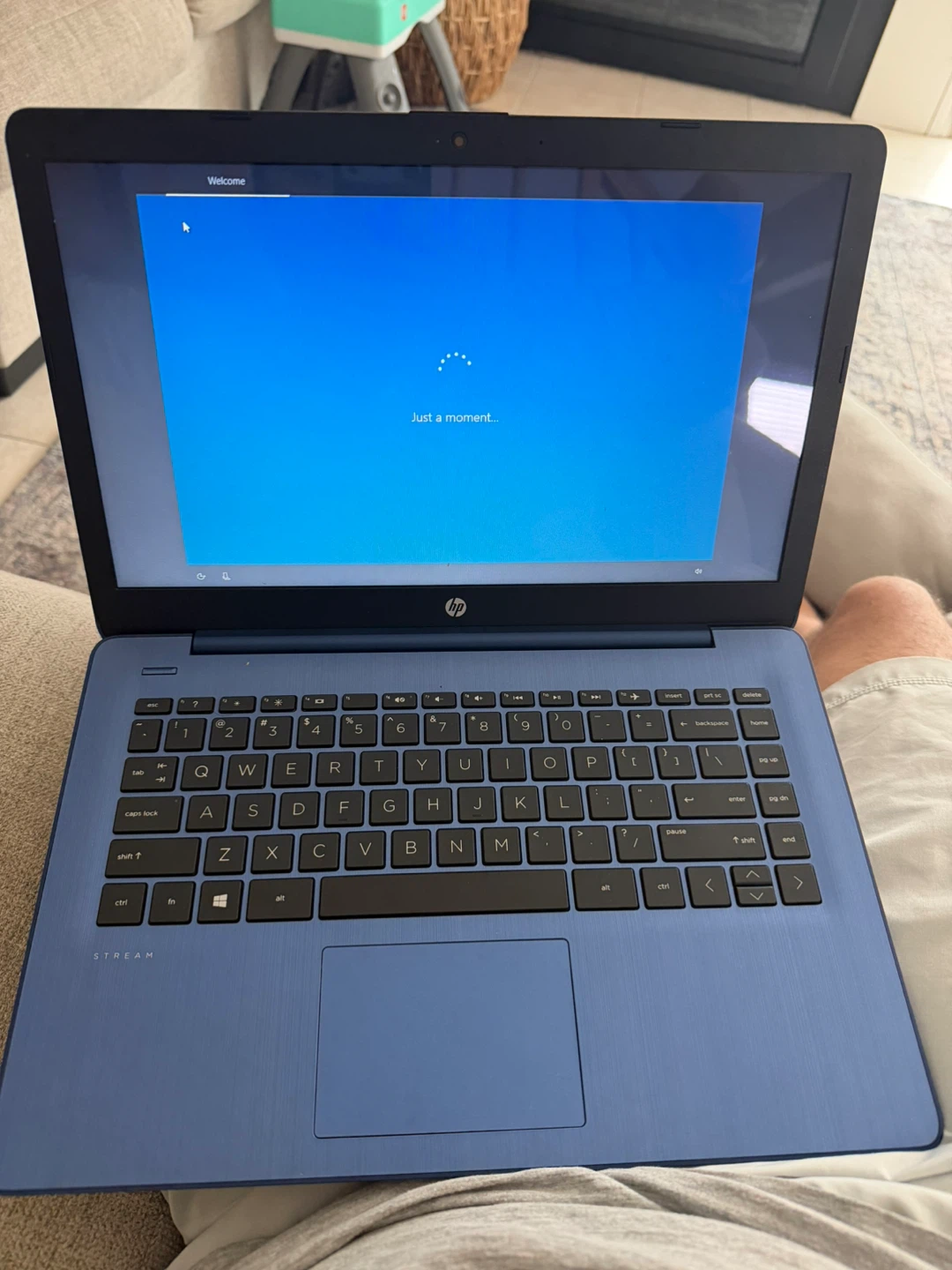 HP Stream Laptop - Blue 64GB
