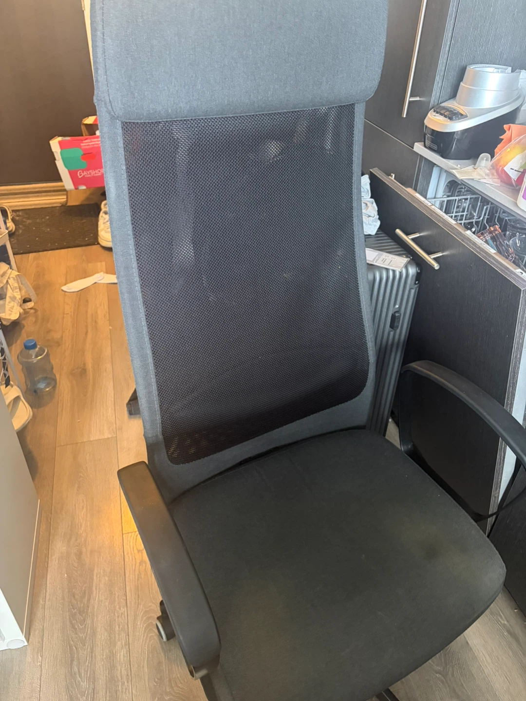 MARKUS Office chair, Vissle dark gray