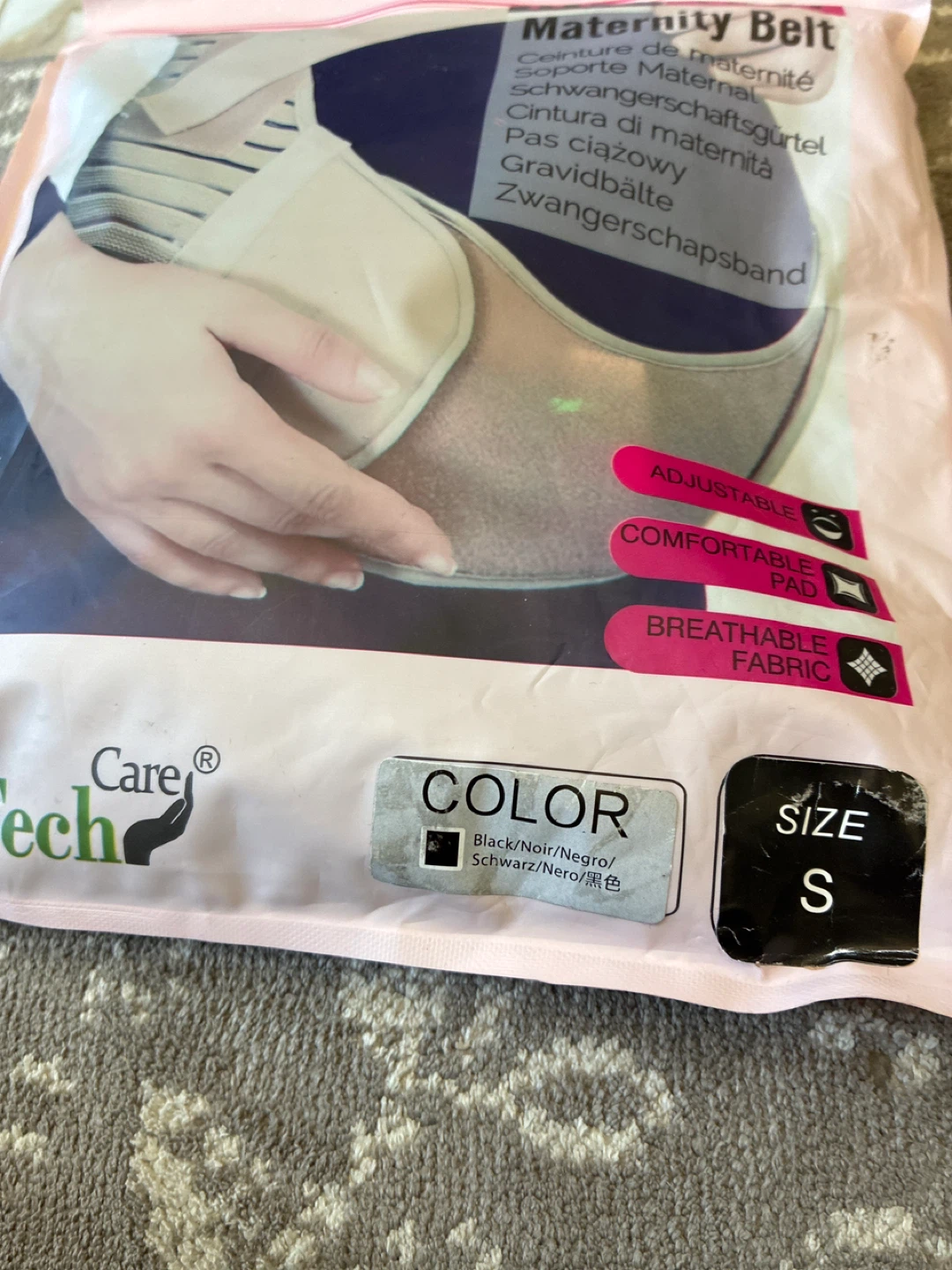 Neotech Care Maternity Belt - Size S - Black - photo 3