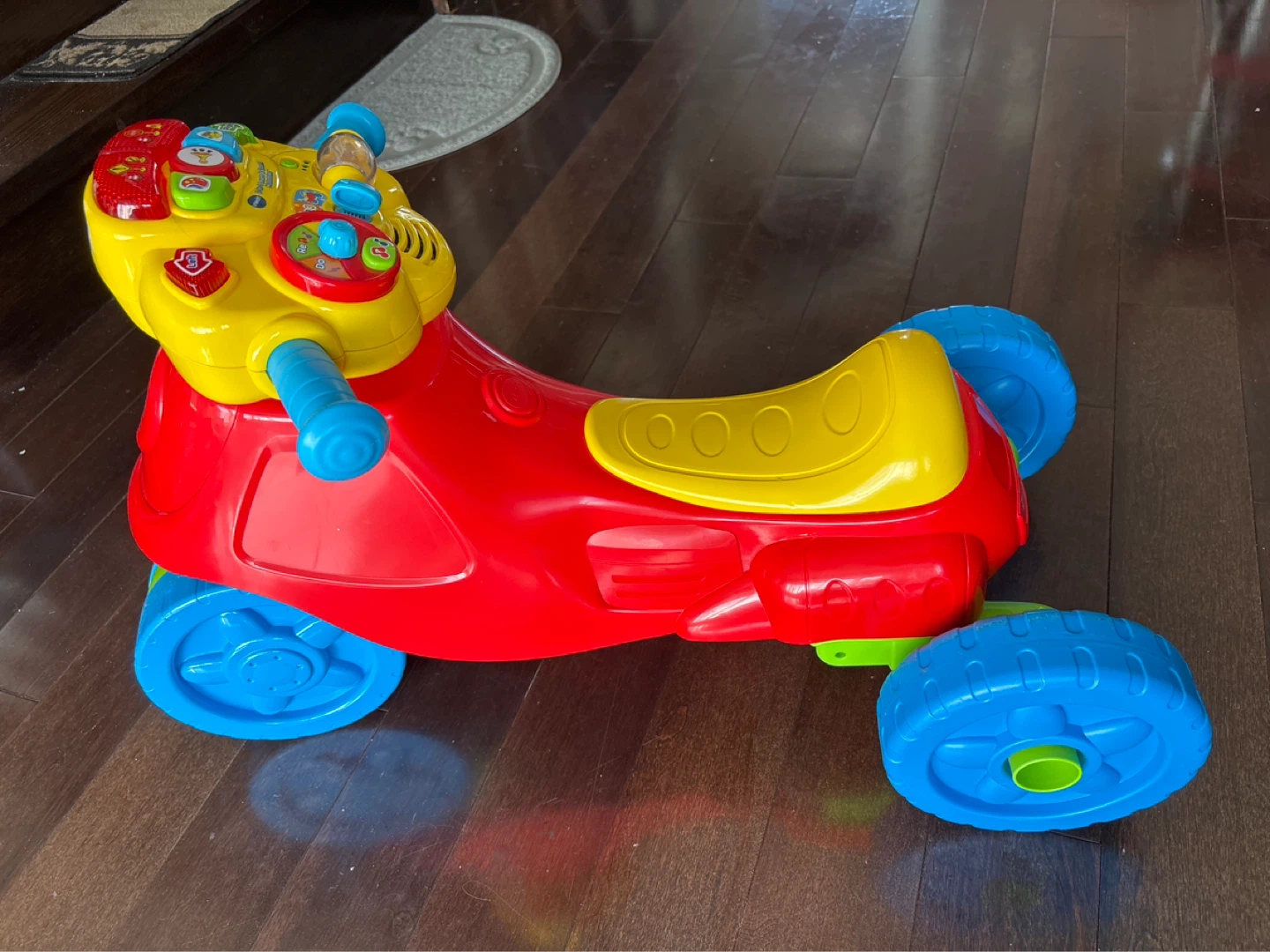 VTech Ride-On Motorcycle Toy