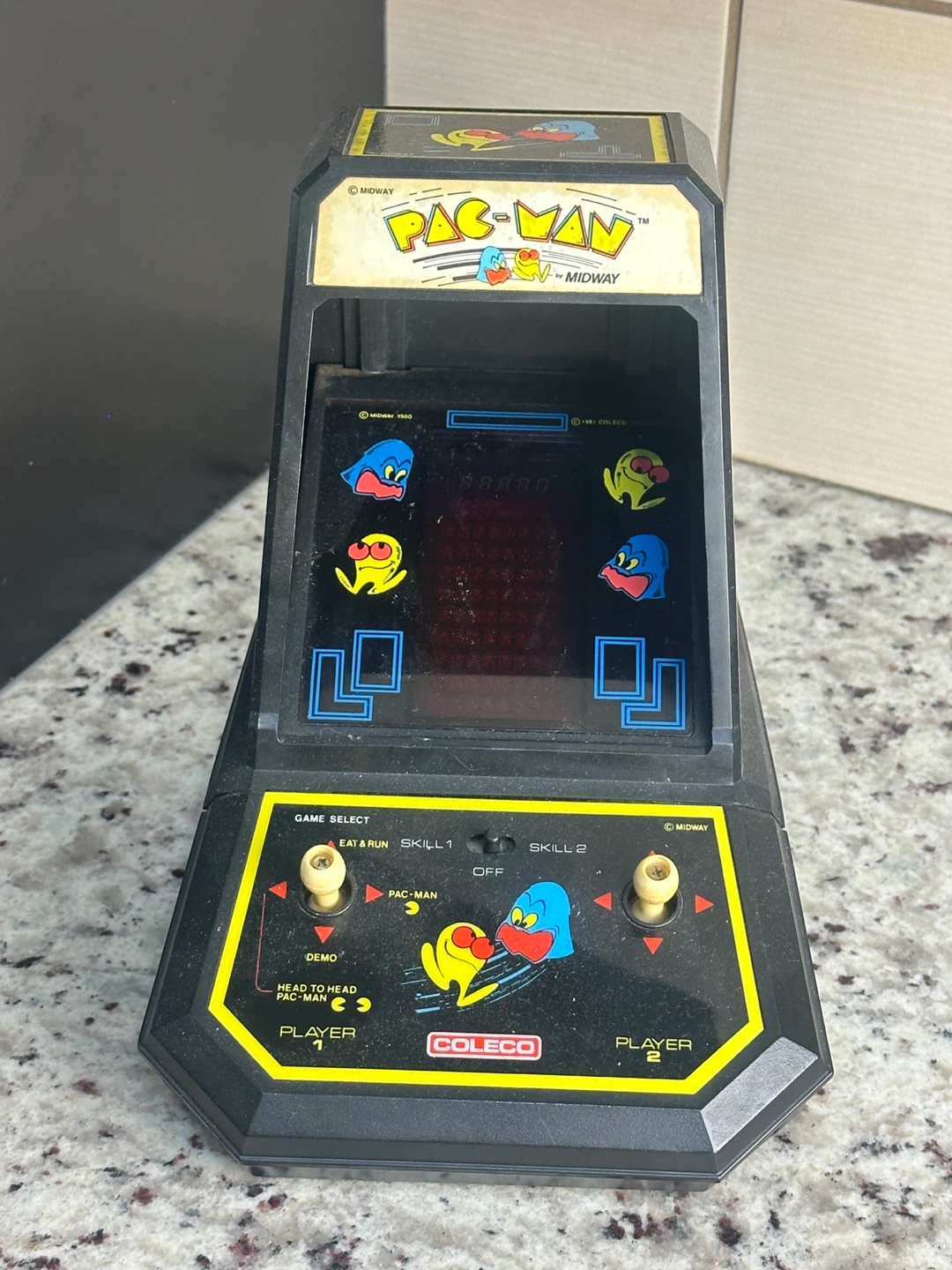 Coleco Pac-Man Handheld Electronic Game