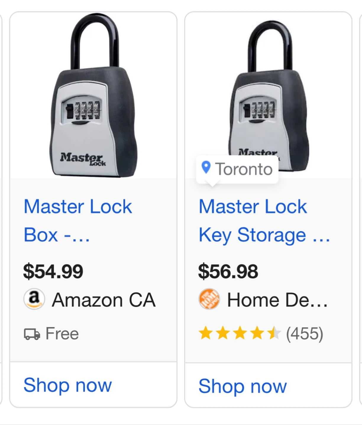 Master Lock Portable Lock Box 5400EC - new unopened box - photo 3