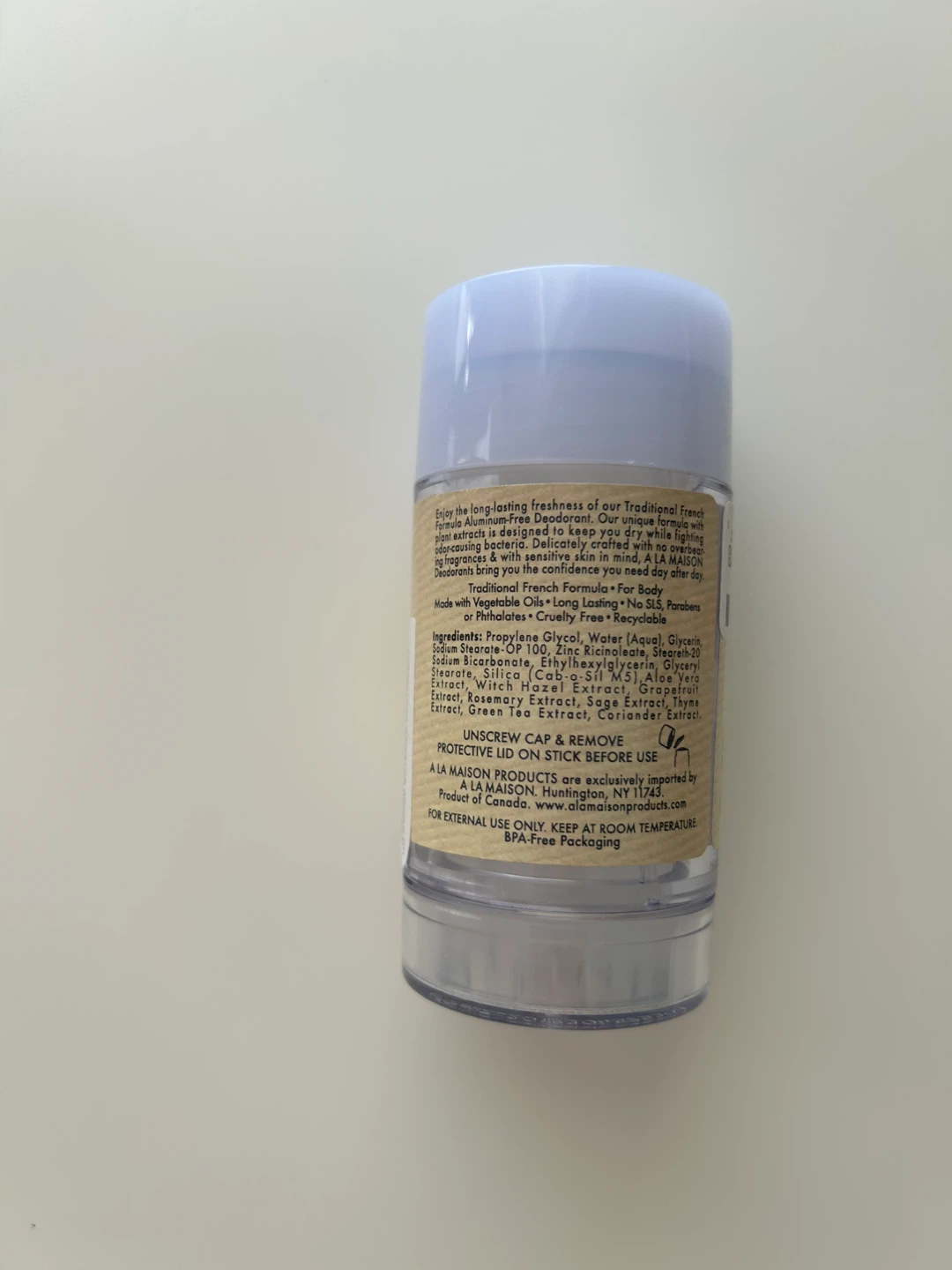 A LA MAISON Unscented Deodorant - photo 4