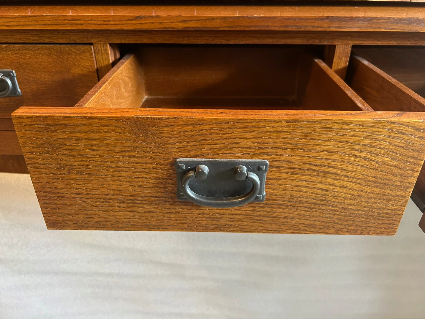 Mission 3 Door Hutch and Buffet - photo 4