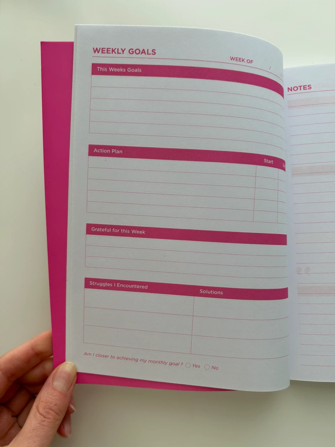 ‘Know Your Worth' Journal for Monthly and Weekly Goals - photo 4