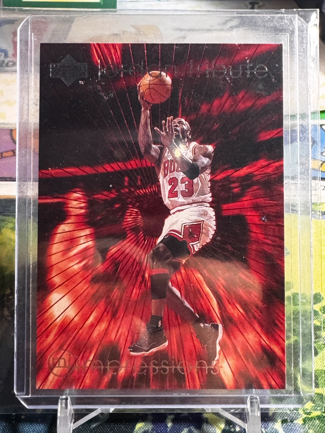 Upper Deck Michael Jordan Tribute Basketball Card