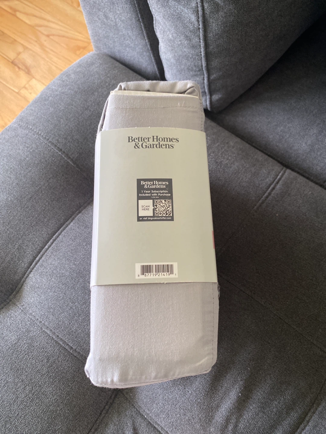 Better Homes & Gardens Queen Sateen Sheet Set - Soft Silver - photo 4