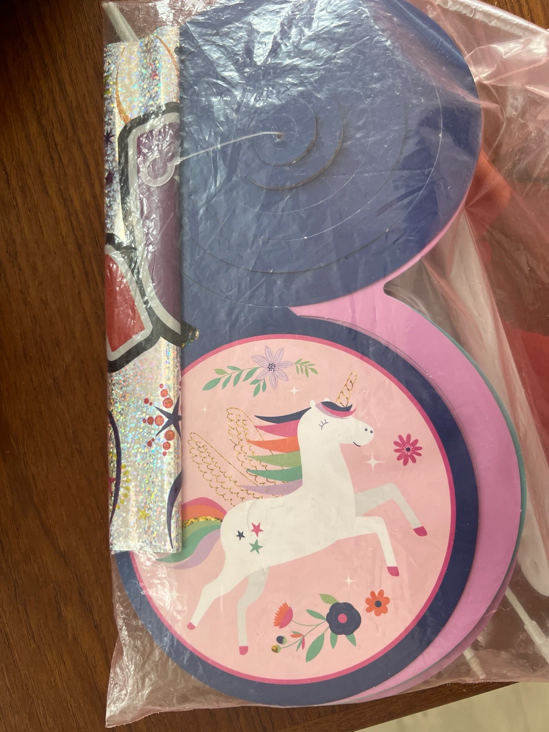Various birthday decorations