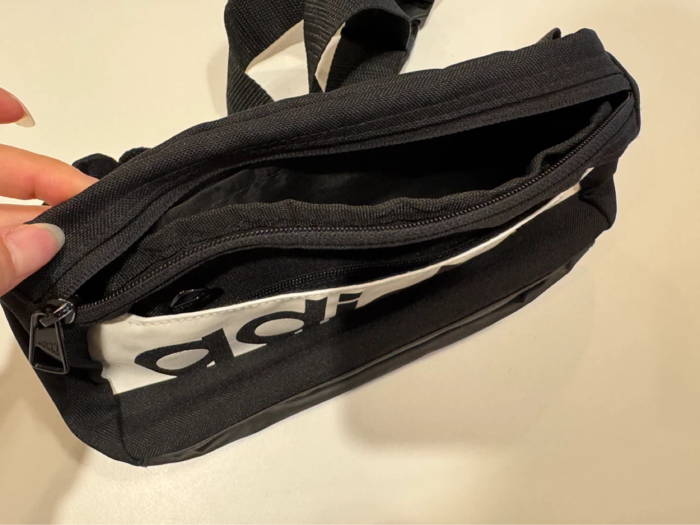 Adidas Fanny Pack Black White - photo 3