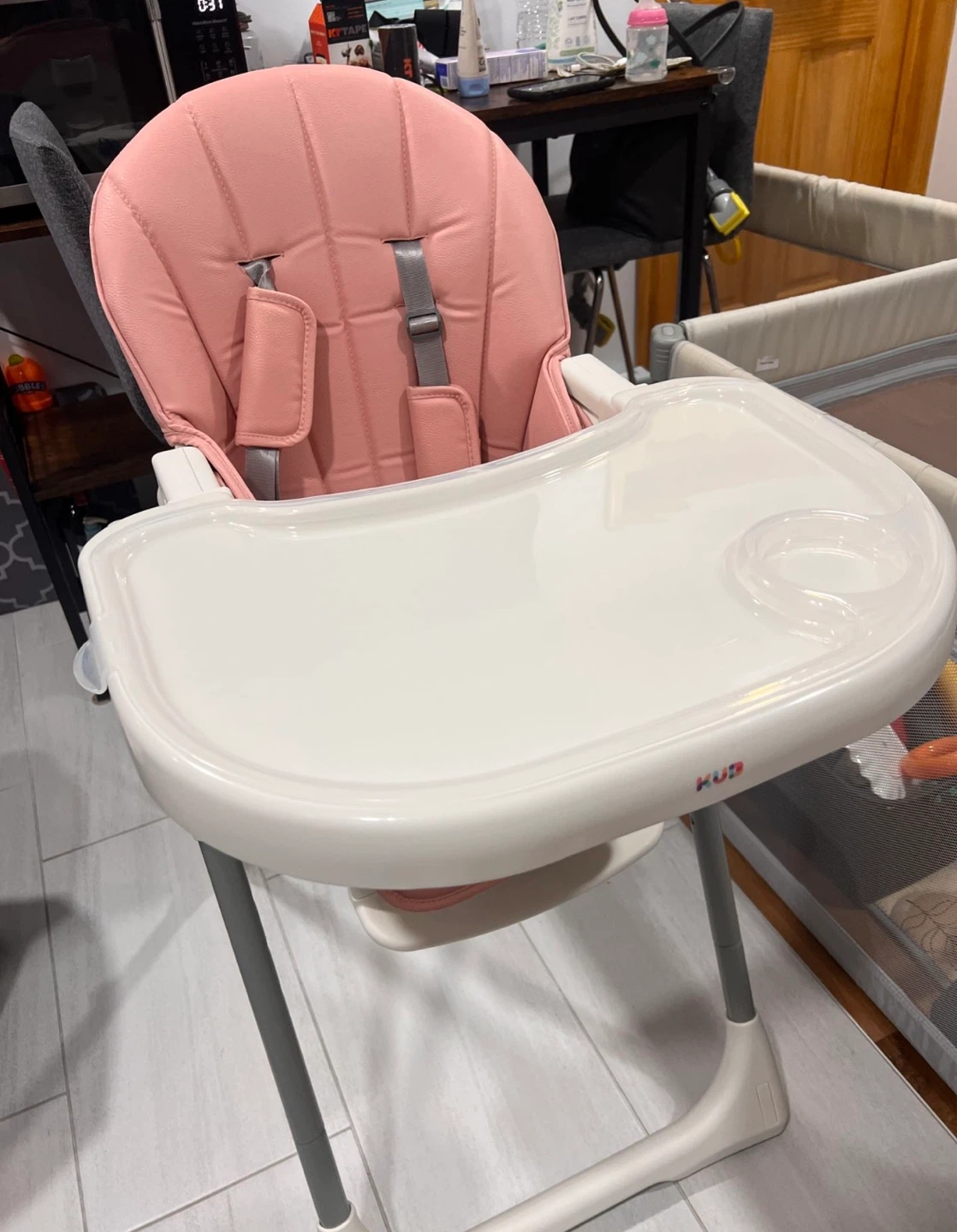 KUB High Chair Pink