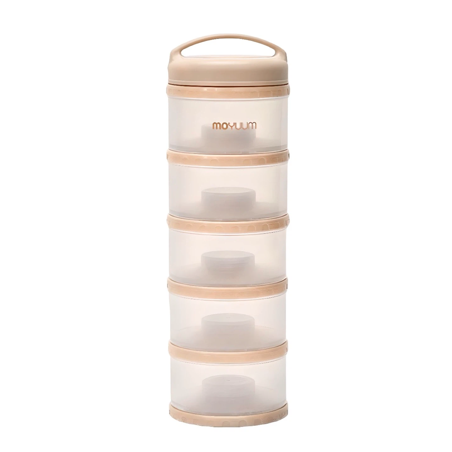 Moyuum 5-Tier Stackable Milk powder Container