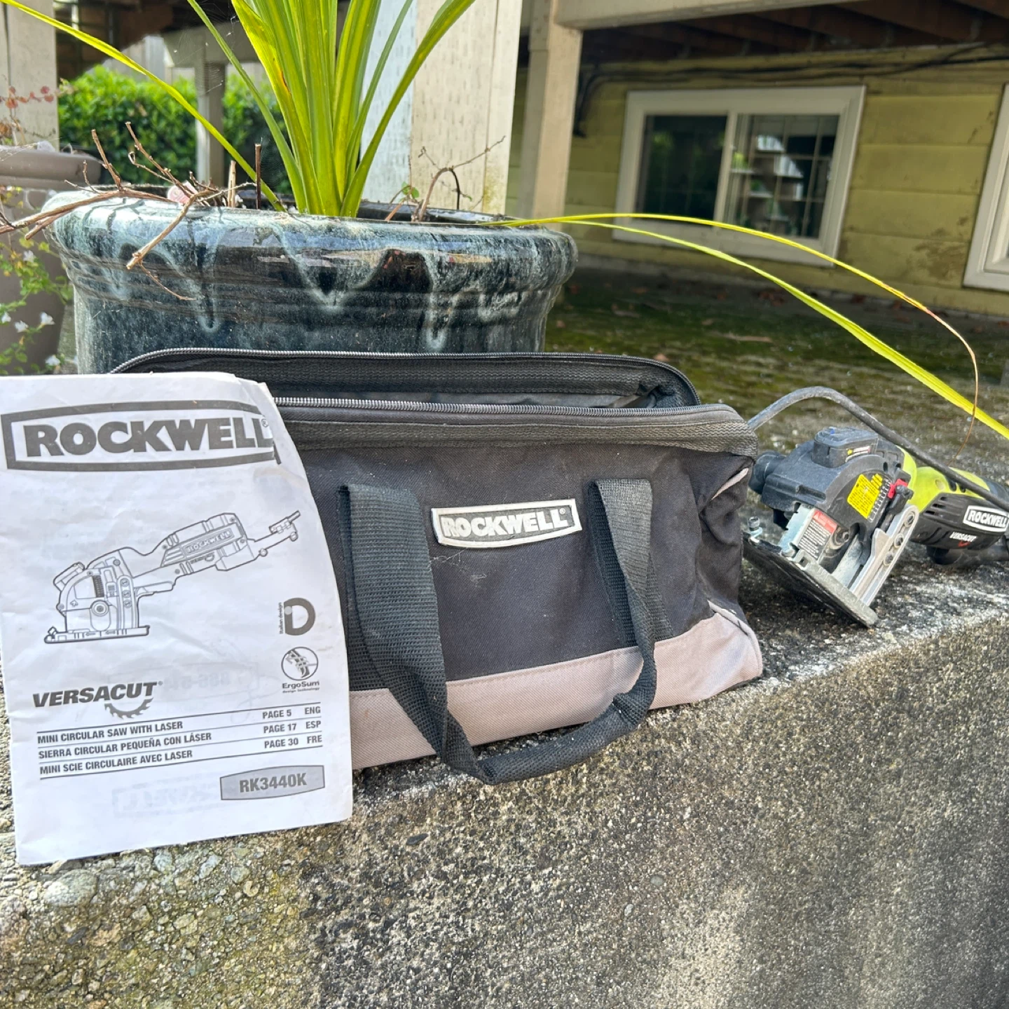 Rockwell VersaCut Mini Circular Saw with Laser - photo 2