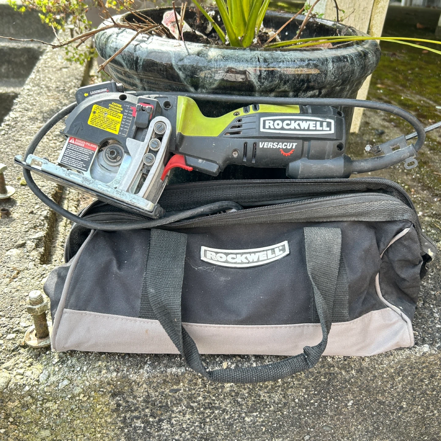 Rockwell VersaCut Mini Circular Saw with Laser