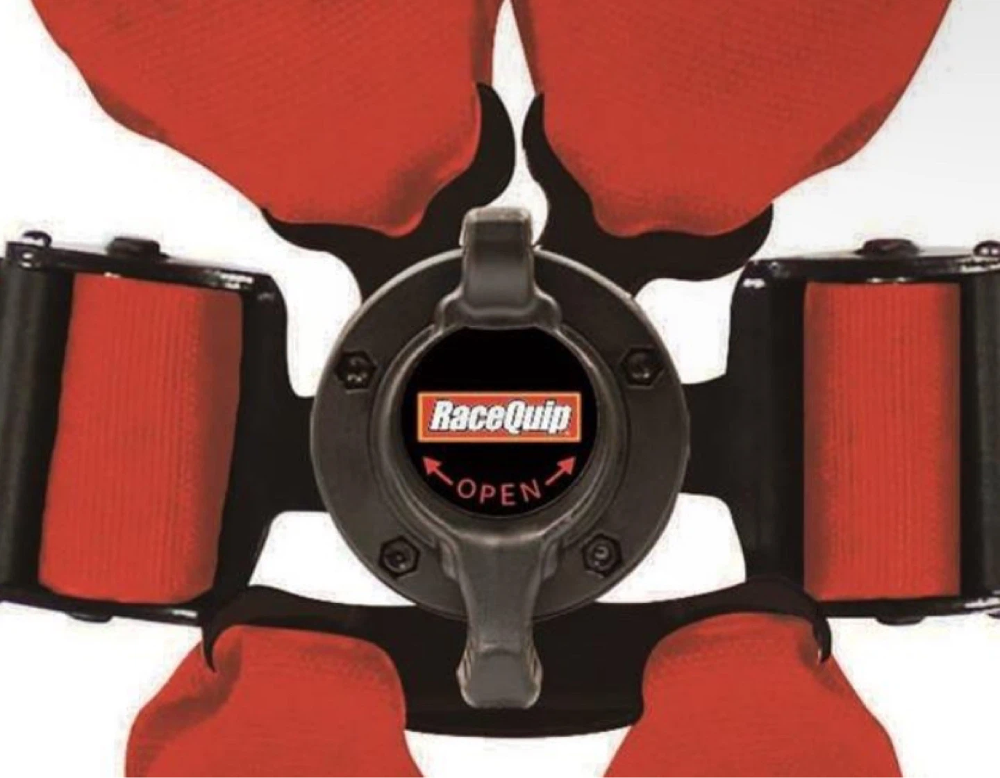 RaceQuip Red FIA Camlock 6 Point Auto Racing Harness - photo 2