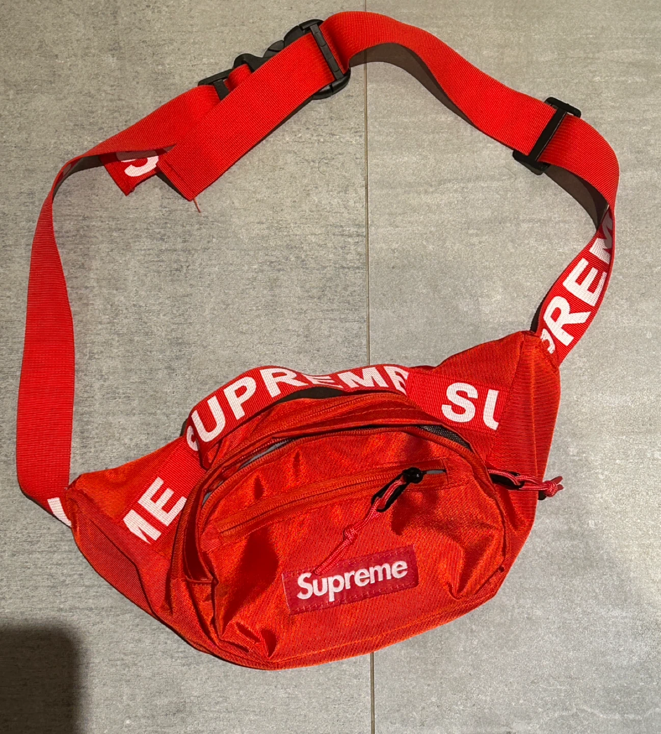 Supreme Waist Bag Fanny Pack Red