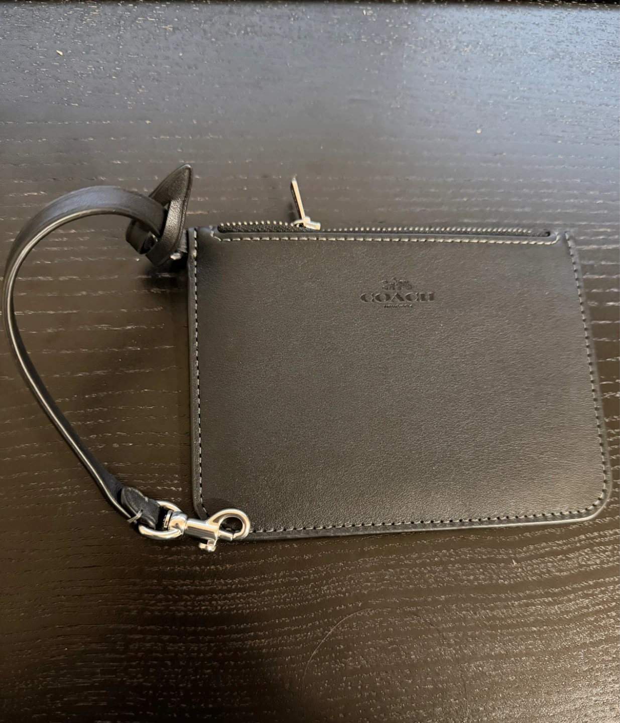Coach Suede Bucket Bag with Cherry Charm and Cardholder - photo 3