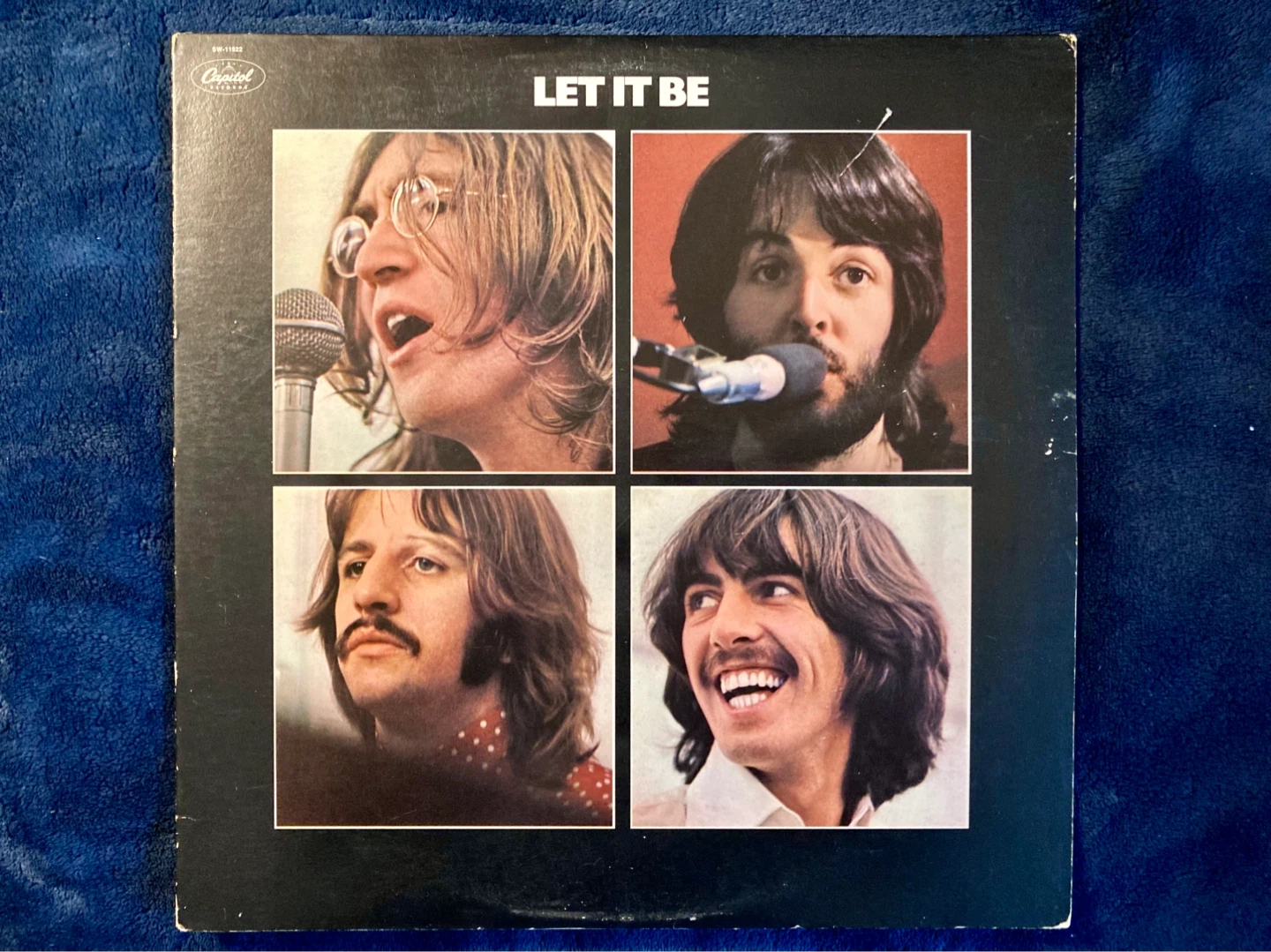 The Beatles Let It Be Vinyl Record Album