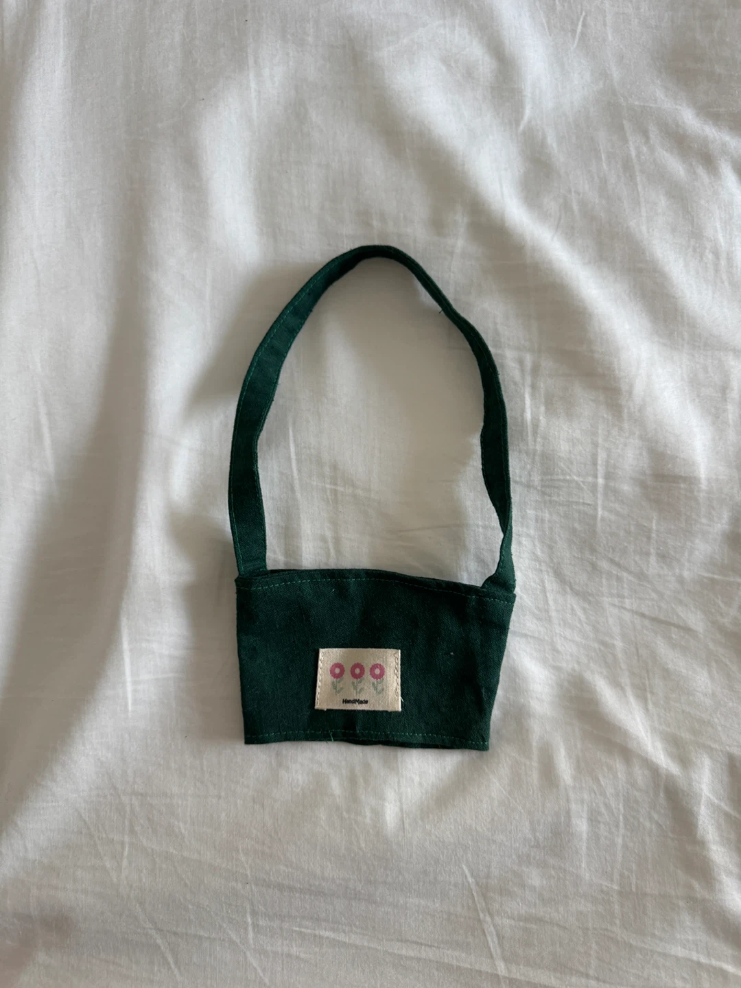 Fabric Cup Holder with Handle