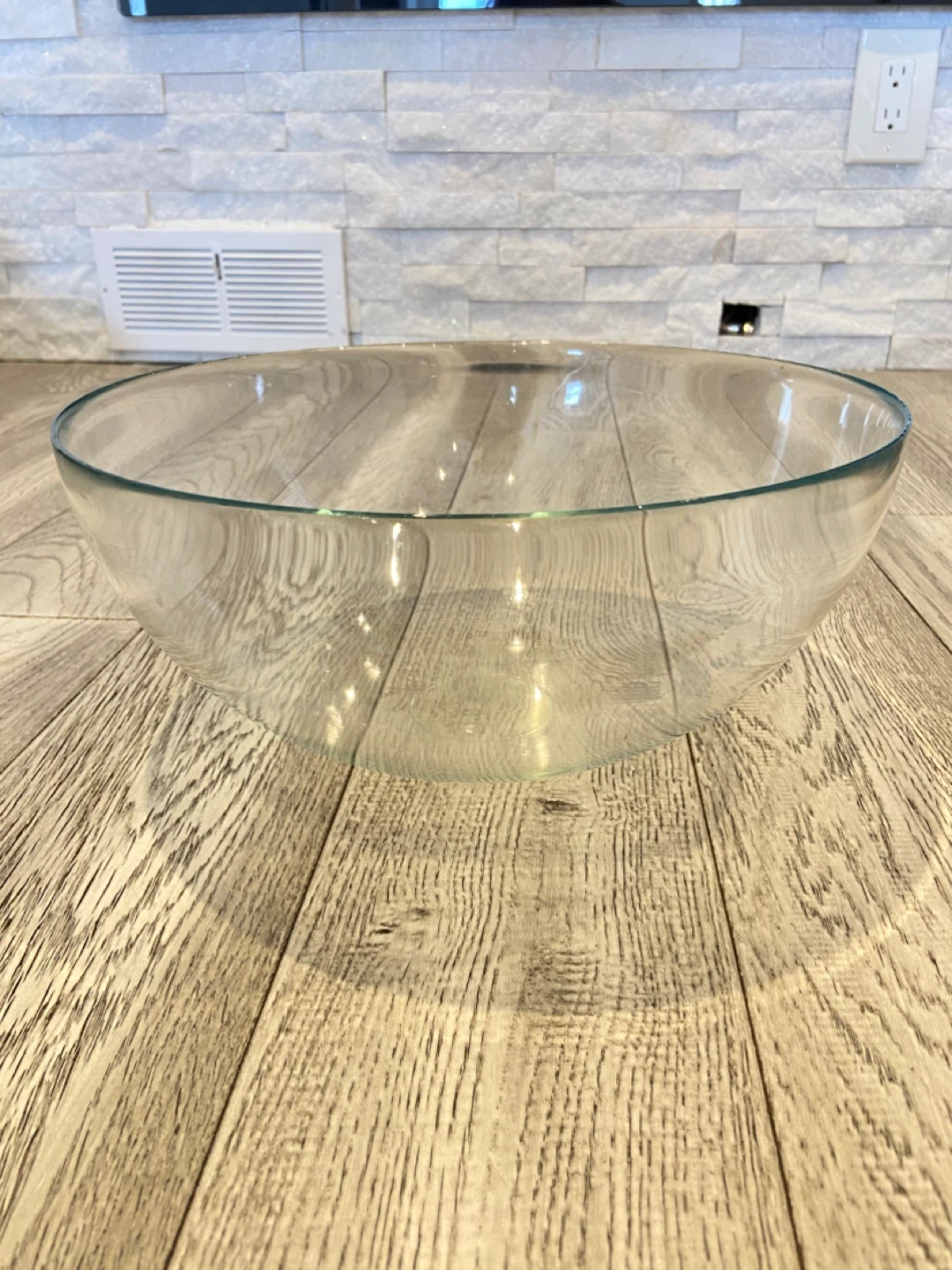 Large Glass Serving Bowl - photo 2