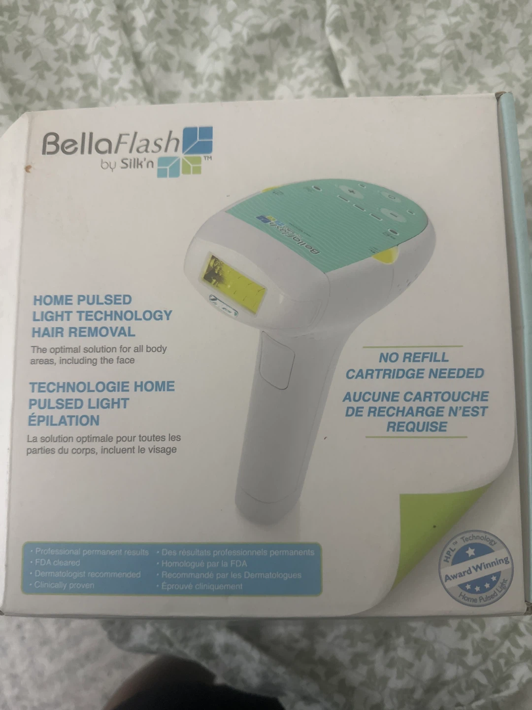 Silk'n BellaFlash Home Pulsed Light Hair Removal Device