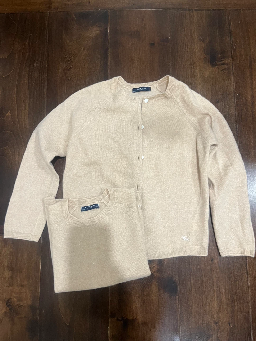 Burberry London 2-piece cashmere sweater set (baby sizes)