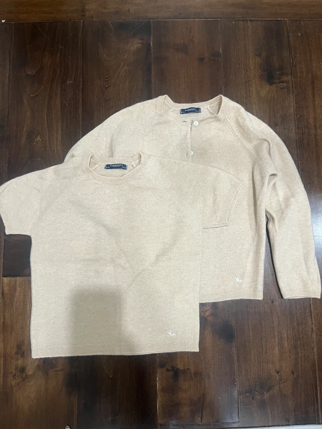 Burberry London 2-piece cashmere sweater set (baby sizes) - photo 2