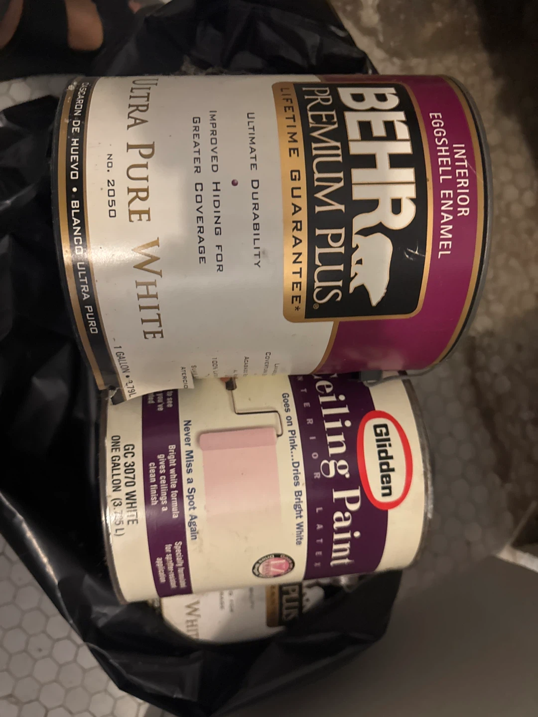 9 Behr Premium Plus Ultra Pure White Eggshell Paint - photo 2