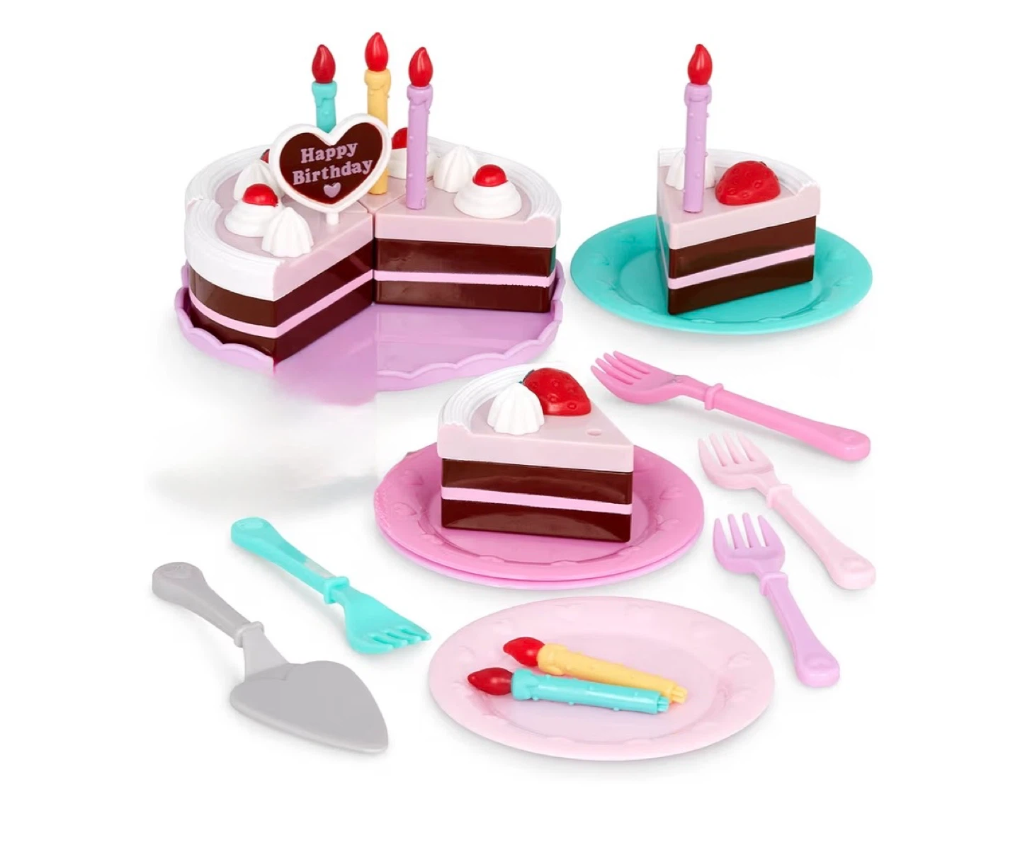 Toy Birthday Cake with Accessories
