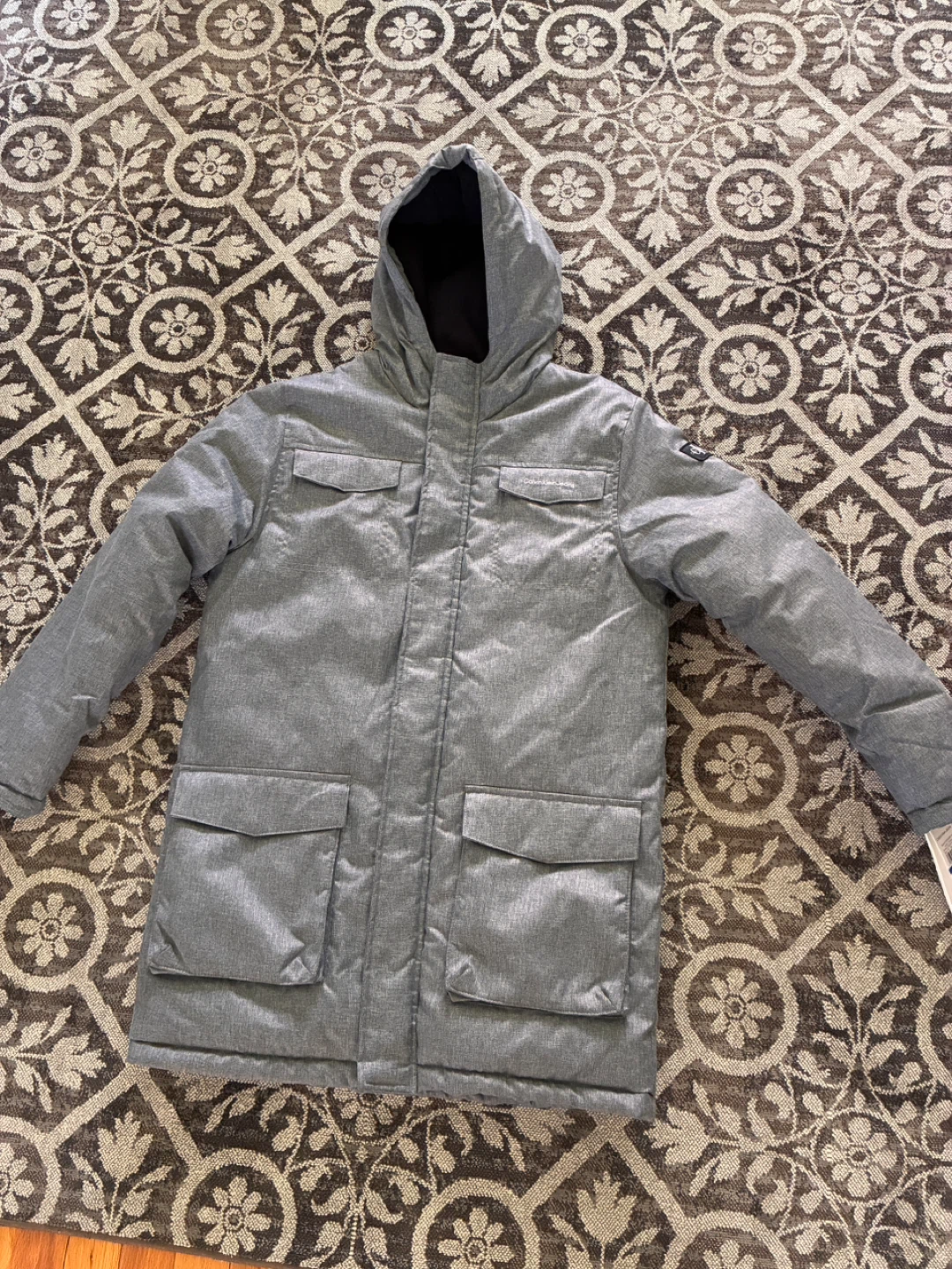Calvin Klein Jeans Grey Parka Jacket XL