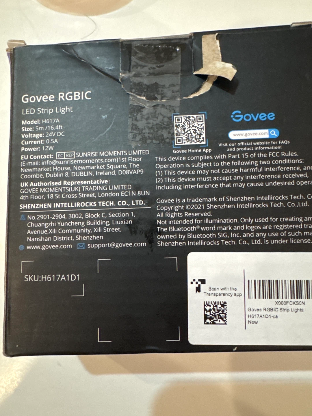 Govee RGBIC LED Strip Lights H617A - photo 5