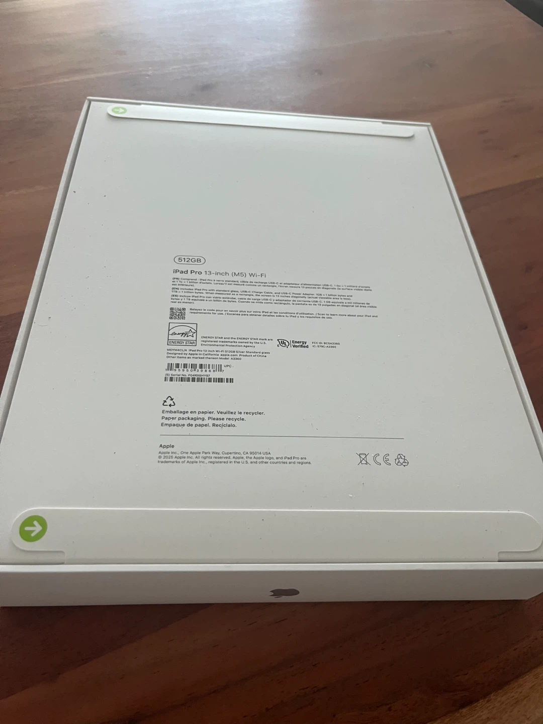 Brand New In Box iPAD 13” PRO M5 512GB WiFi - photo 2
