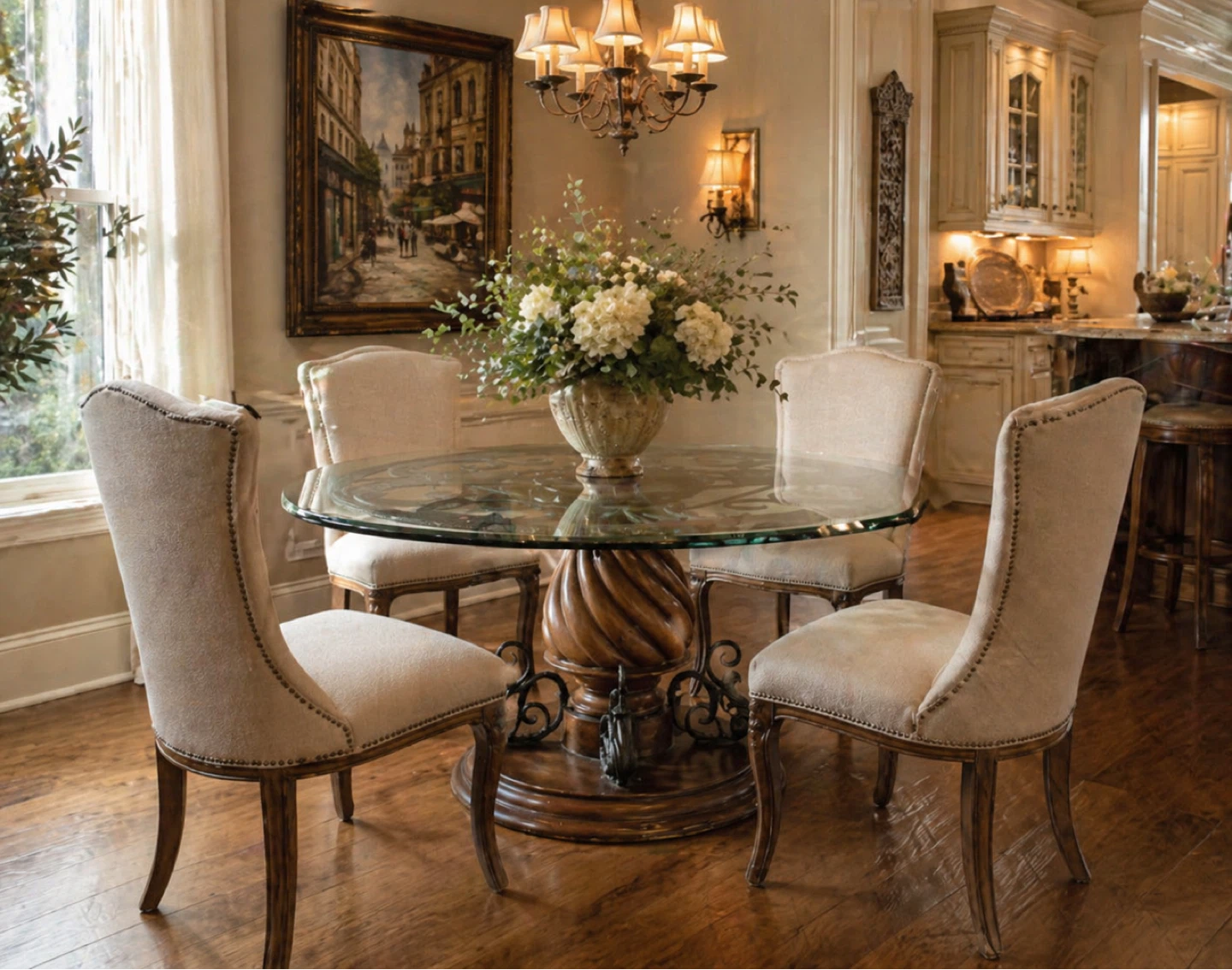 Round Dining Table