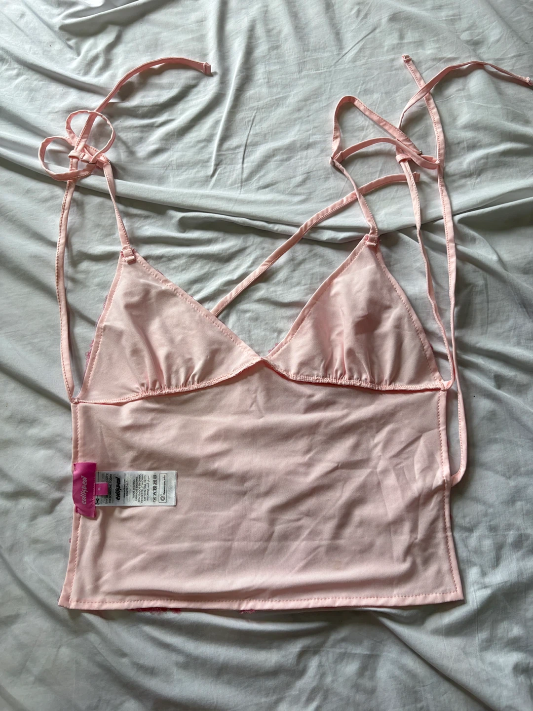 PIA SEQUIN FLORAL BACKLESS TOP - photo 2